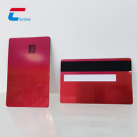 Tarjeta de Visita Empresarial de Lujo Personalizada con RFID, Acero Inoxidable 4428/4442, NFC, EMV sin Contacto, con Mini Etiqueta y Diseño Impermeable