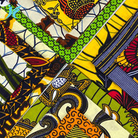 Meilleure Vente Robes Africaines en Tissu Wax Ankara 100 % Coton pour Femme