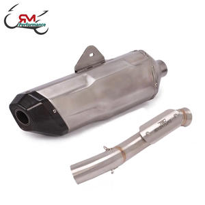 Silencieux d'échappement sans lacet pour KTM 790 ADV DUKE 790 Adventure R 2019-2022 Système complet pour moto Mid Link Pipe Espace Moto Modifier - Product Image 2