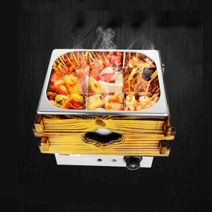 Oden-máquina de cocina comercial, tienda de conveniencia, nine grid, equipo de aperitivos eléctricos de mesa - Product Image 2