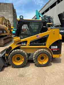 รถตักล้อยางมือสอง Caterpillar 226B CAT 226B พร้อมเครื่องยนต์ ปั๊ม ลูกปืน ราคาดีที่สุด ได้รับการรับรองมาตรฐาน CE - Product Image 2