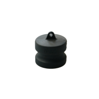 Bouchon anti-poussière/adaptateur mâle de type DP en PP de 2 pouces, style Camlock, bouchon en polypropylène anti-corrosion pour tuyaux industriels