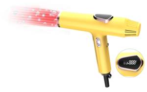 Sèche-cheveux haute puissance pour salon et usage domestique, grande force du vent avec air chaud et froid, séchage rapide, sèche-cheveux infrarouge pour le soin des cheveux - Product Image 3