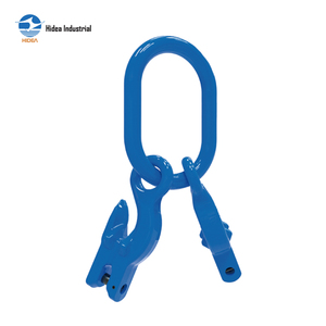 HIDEA G100 Master <span class=keywords><strong>Link</strong></span> con doble gancho de agarre WLL de 2t a 14t, eslabón maestro de cadena de acero forjado para encortocadena en elevación con grúas - Product Image 5