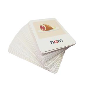 Outil d'enseignement éducatif <span class=keywords><strong>en</strong></span> papier <span class=keywords><strong>de</strong></span> jeu <span class=keywords><strong>de</strong></span> cartes Flash personnalisé <span class=keywords><strong>de</strong></span> haute qualité pour adultes enfants appris orthographe jeu <span class=keywords><strong>de</strong></span> rôle mémoire familiale - Product Image 3