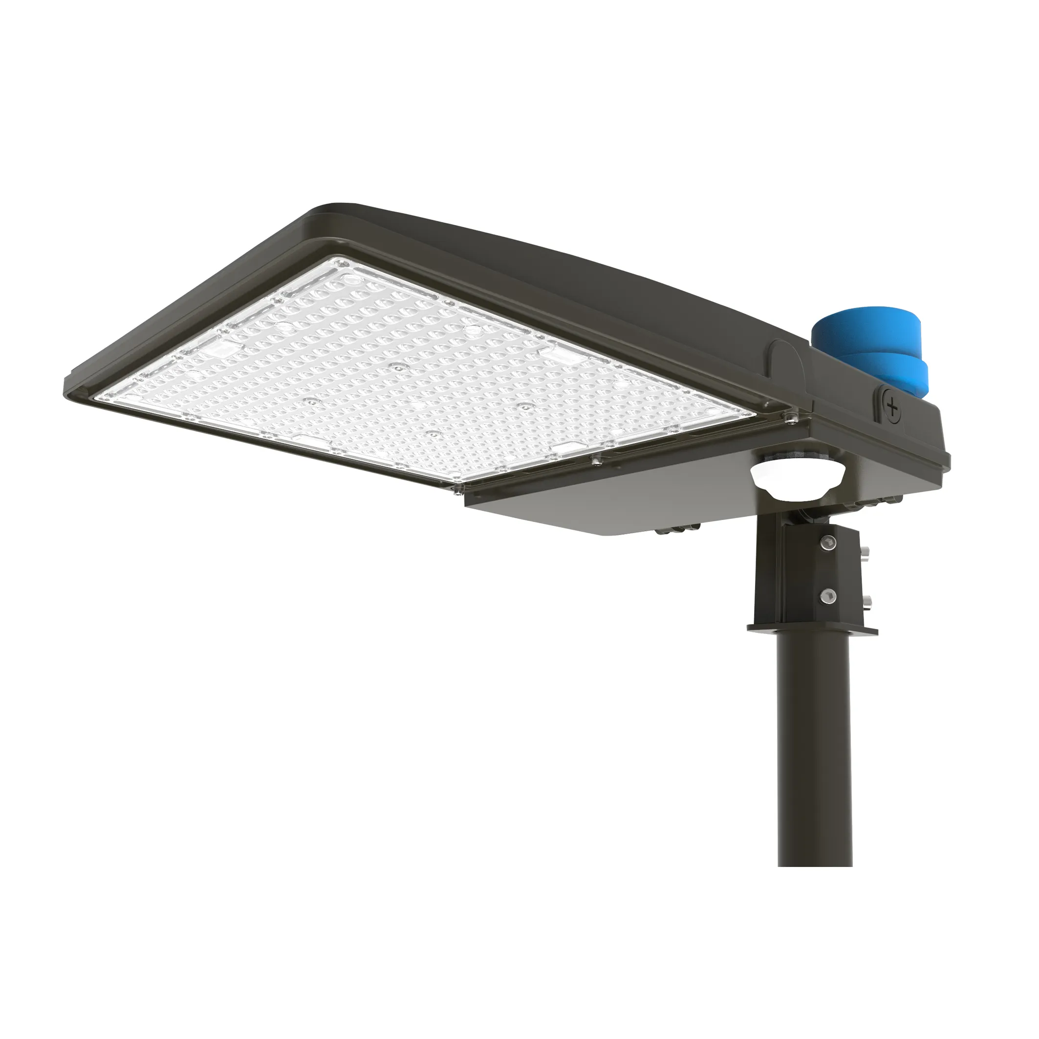 Luz LED para poste de rua DLC ETL 100W para garagem ao ar livre