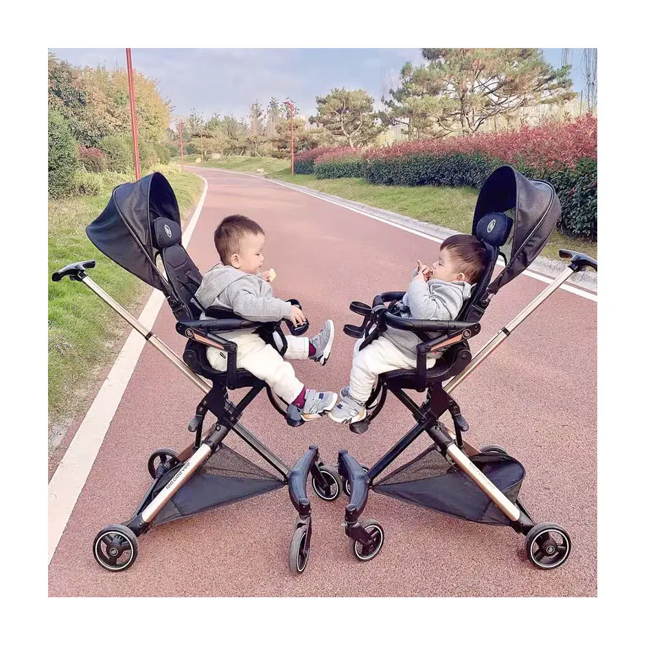 High Quality 3 in 1 baby stroller luxury high landscape Multi-Functional baby pram baby strollers for travel