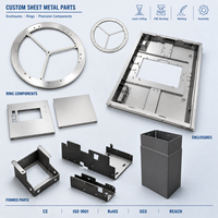 Fabrication sur mesure de supports et châssis en acier inoxydable et aluminium, service de pièces de fabrication OEM
