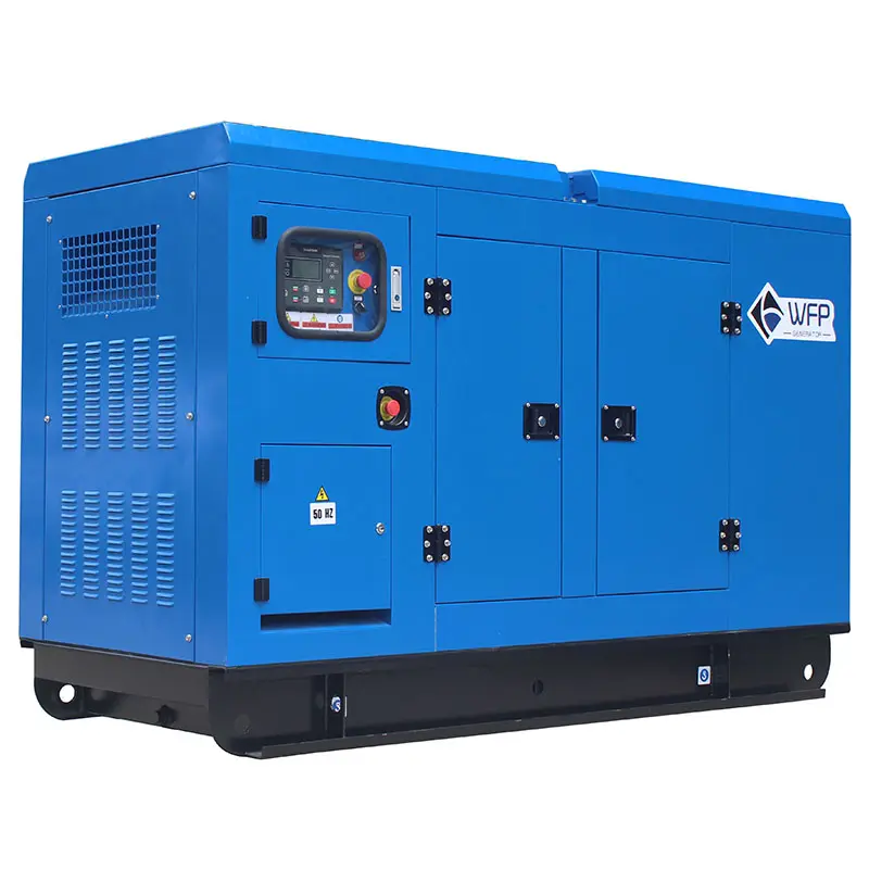 Máy phát điện diesel 120kw-640kw im lặng và tiếng ồn thấp một pha Máy phát điện ba pha