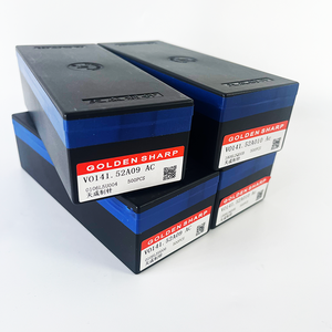 Ferri da maglia affilati dorati marca originale per macchine circolari - Product Image 1