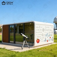 Cabine de luxe Apple, maison préfabriquée, villa modulaire miniature, resort, glamping, Airbnb, lodge de jardin, cabine, unité de vie en plein air, éco-retreat