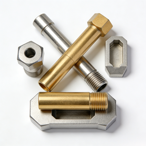 Servicio de Mecanizado CNC, Fabricación Personalizada OEM, Piezas de Precisión de Acero Inoxidable, Latón, Aluminio y Titanio, Fresado y Torneado CNC - Product Image 1