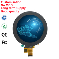 Écran tactile LCD rond de 3.5 pouces avec résolution 800*800 IPS module d'affichage lcd d'interface MIPI pleine vue