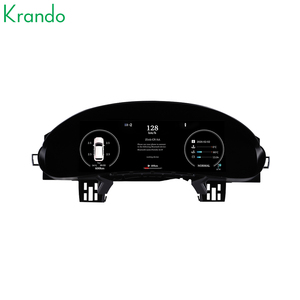 Tableau de bord numérique Krando 12,3 pouces pour Porsche Cayenne 2003-2009, affichage du compteur, cockpit virtuel, Linux Carplay - Product Image 2
