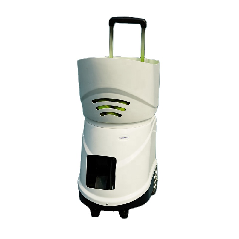 Advanced Portable Tennis Ball Machine ABS Automatic Ball Launcher Programmable with App Control for Professional Training