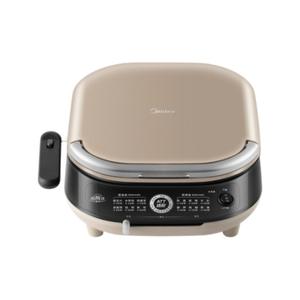 เตาไฟฟ้ามีเดีย ขนาด 26-30 ซม. แบบสองด้านเคลือบสารกันติด PTFE ทำความสะอาดง่าย เหมาะสำหรับใช้ในบ้านและหอพัก - Product Image 1