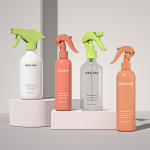 Sang Trọng <span class=keywords><strong>250Ml</strong></span> 500Ml Rỗng Vòng Rõ Ràng Phòng Phun Chai Với Kích Hoạt Phun - Product Image 3