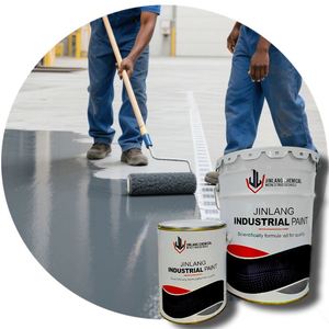 Peinture de sol autolissante 100% époxy solide, application facile avec rouleau pulvérisateur, truelle ou pinceau pour garage, entrepôt, bureaux - Product Image 4