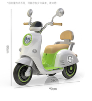 ZGBROTHERS Triciclo Elettrico Ricaricabile in Plastica per Bambini 2-10 Anni Prodotto in Cina Continentale