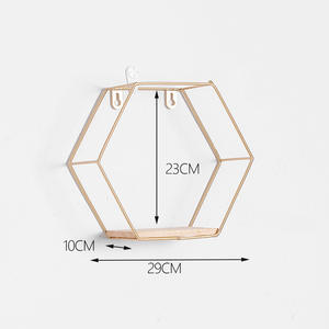 رف حائط على شكل ملاك مستوحى من الطراز الاسكندنافي لديكور غرفة النوم والمطعم بتقنية الطلاء اليدوي - Product Image 6