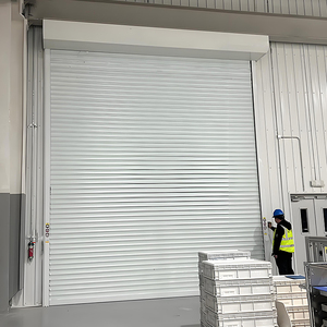 Hiện đại thép chống cháy thương mại an ninh cháy rèm cửa hội thảo bên ngoài Hướng dẫn sử dụng hoàn thành Bạc cán cửa chớp yolier 1 - Product Image 5