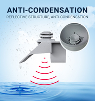 Détecteur de niveau d'eau ultrasonique étanche DYP-A17 à petit angle de faisceau, conception anti-accumulation IP67, pour la surveillance du niveau des rivières