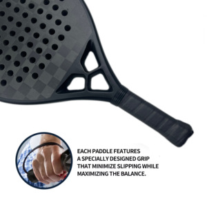 2025 Premium OEM Raquette De <span class=keywords><strong>Tennis</strong></span> Drop Shot Padel Diamant Fibre De Verre Carbone Portable Raquette Fait Polyester Paleta Padel Bracelet - Product Image 5