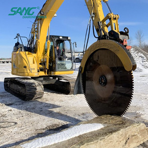 <span class=keywords><strong>Lame</strong></span> de scie diamantée SANG 1600 mm 2000 mm pour excavatrice, accessoire de scie hydraulique pour béton, pour projets de démolition et d'excavation - Product Image 3
