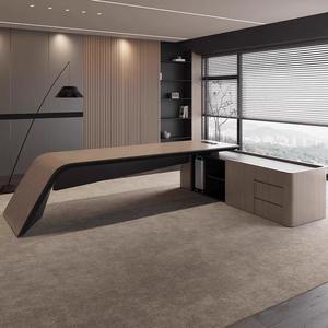 Vente chaude <span class=keywords><strong>Bureau</strong></span> de direction moderne Mobilier de <span class=keywords><strong>bureau</strong></span> haut de gamme simple <span class=keywords><strong>Table</strong></span> de <span class=keywords><strong>bureau</strong></span> cuite à la peinture <span class=keywords><strong>Table</strong></span> - Product Image 4