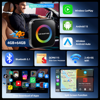 Dongle Inalámbrico Universal JMC AI38 para CarPlay y Android Auto, Compatible con Netflix/YouTube, Tarjeta SIM, Conexión Tipo-C, 1 Año
