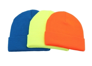 Beanie for Women Men Ski Watch Soft Winter Unisex Cuffed Plain Knit <b>Hat</b> Cap Promotion Gift - Product Image 3