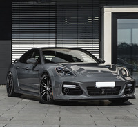 Kit de carrosserie en résine Runde pour Porsche PANAMERA 971 modifier TechArt ensemble de pare-chocs avant de Style large jupes latérales de pare-chocs arrière