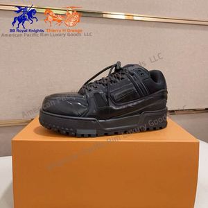 Zapatillas Deportivas de Alta Calidad para Hombre y Mujer, Nuevas Zapatillas Deportivas con Cordones, Planas, para Caminar y Correr, de Cuero, Casuales, lvs - Product Image 6