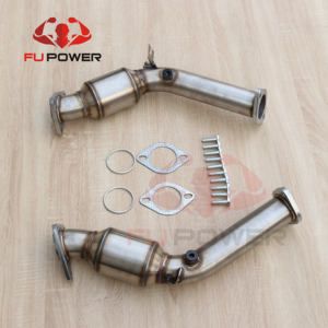 Ss304 צינורות בדיקה גבוהה זרימה שהוטה צינורות עבור 2009 + ניסן 370z 2008-2013 אינפיניטי 37 coupe - Product Image 3