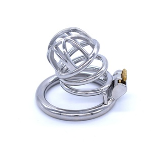 Jaula de Castidad Masculina Pulida a Mano en Oferta, Juguete Sexual de Abstinencia, Jaula para Pene de Fantasía BDSM, Retrasa la Eyaculación para Hombres - Product Image 2