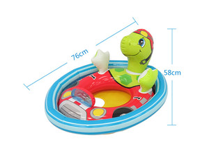 Intex 59570, anillo de natación inflable de PVC portátil, modelo de <span class=keywords><strong>Animal</strong></span> para niños, flotador de piscina para vueltas en la piscina