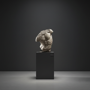 서양 야외 장식 청동 남성 흉상 조각상 누드 바디 조각 수제 다이캐스팅 광택 모델 - Product Image 4