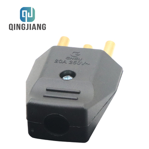 Switzerland AC Power <span class=keywords><strong>Adapter</strong></span> Ổ Cắm 20A 250V Swiss nối cáp điện cắm nam chuyển đổi Adaptor có thể tháo rời cắm - Product Image 2