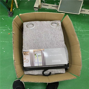 ที่มีคุณภาพสูงขายส่งผ้าม่านทึบสต็อกผ้าพร้อมทำ - Product Image 6