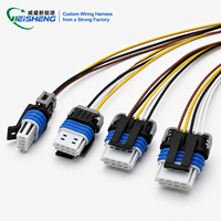 Kabel Harness Konektor 4 Pin Custom 3.5mm Centerline Pigtail untuk Koil Pengapian