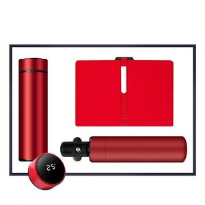 Set de Regalo Empresarial Personalizado con Logotipo para Navidad y Año Nuevo, con Libreta, Paraguas y Taza Térmica para Eventos de Inauguración - Product Image 2