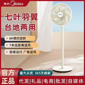 Ventilador de pedestal Midea de 121.4 cm, ventilador eléctrico oscilante para el hogar y el dormitorio - Product Image 5