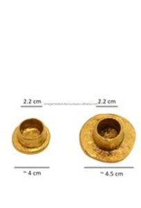 เชิงเทียนทองเหลืองแบบเรียบง่ายสำหรับตกแต่งบ้าน - Product Image 2