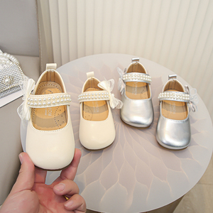 Chaussures en cuir pour filles style coréen, nouvelle mode printemps-automne, polyvalentes, pour la <span class=keywords><strong>danse</strong></span>, à bout carré, antidérapantes - Product Image 2