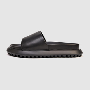 Chaussons en <span class=keywords><strong>cuir</strong></span> véritable pour hommes, fabriqués en peau de <span class=keywords><strong>mouton</strong></span> pleine fleur, nouvelle collection été 2025, sandales à enfiler pour hommes, décontractées <span class=keywords><strong>et</strong></span> élégantes - Product Image 1