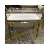 Maßgefertigte Luxus-Schmuckvitrine mit LED, Individuelles Design für Diamantschmuck-Geschäfte
