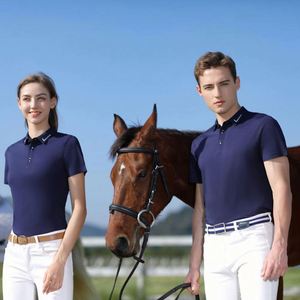 Polo de golf slim noir en coton et soie 100% avec logo personnalisé brodé, col à deux boutons, motif imprimé et design uni pour homme - Product Image 3