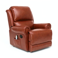 Fauteuil de massage à domicile en cuir de style européen de luxe Fauteuil de massage inclinable Canapé simple Usb Fauteuil élévateur électrique