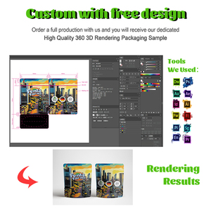 定制印刷1ml 3ml迷你预包装管笔式烟弹卷管包装袋单份小袋棒状聚酯薄膜袋 - Product Image 5