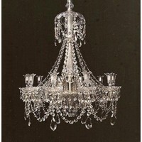 Lustre en cristal islamique de luxe ANNO, éclairage personnalisé pour l'intérieur du dôme de mosquée